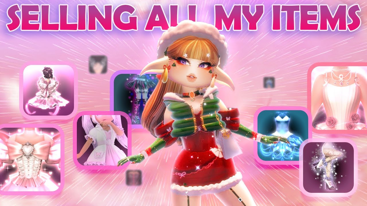 I Made 900K+ DIAMONDS Just SELLING ITEMS In ROYALE HIGH! 🏰💎