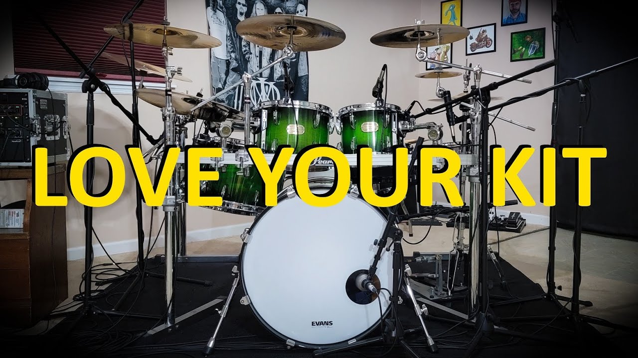Drum Kit Cleaning, Maintenance, Head Change, and Tuning