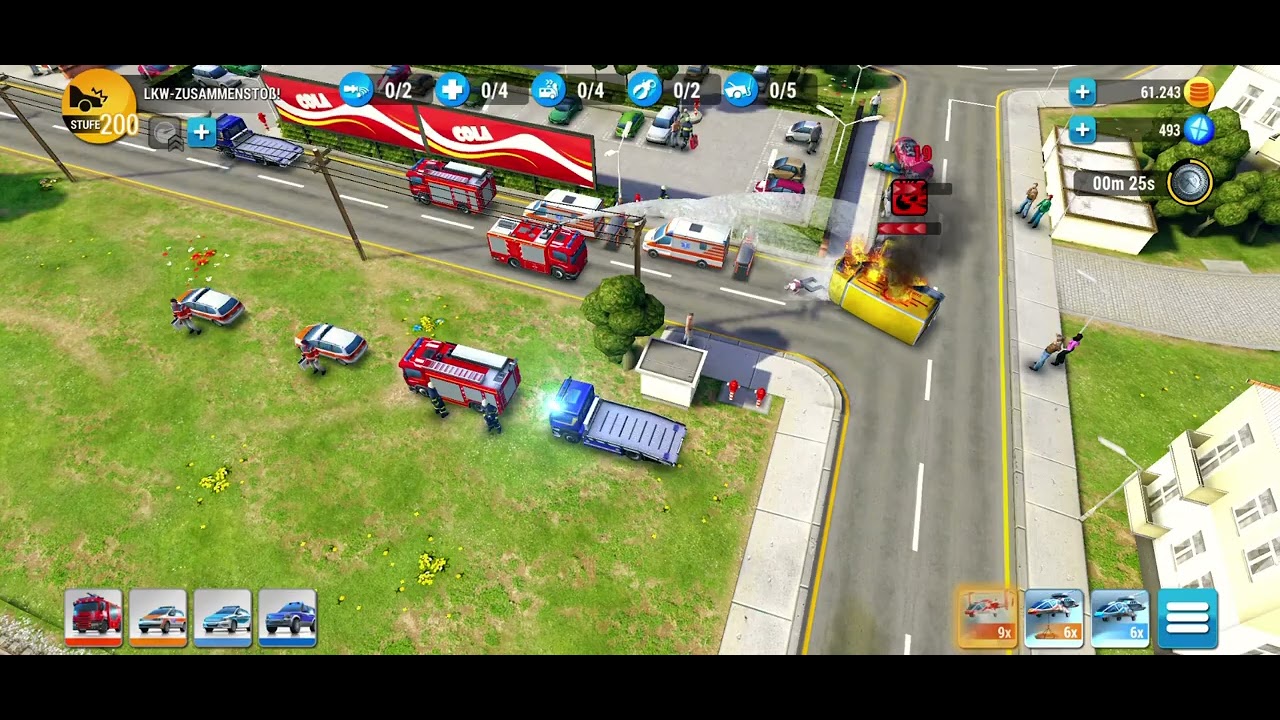 Emergency 027 überall Verkehrsunfall