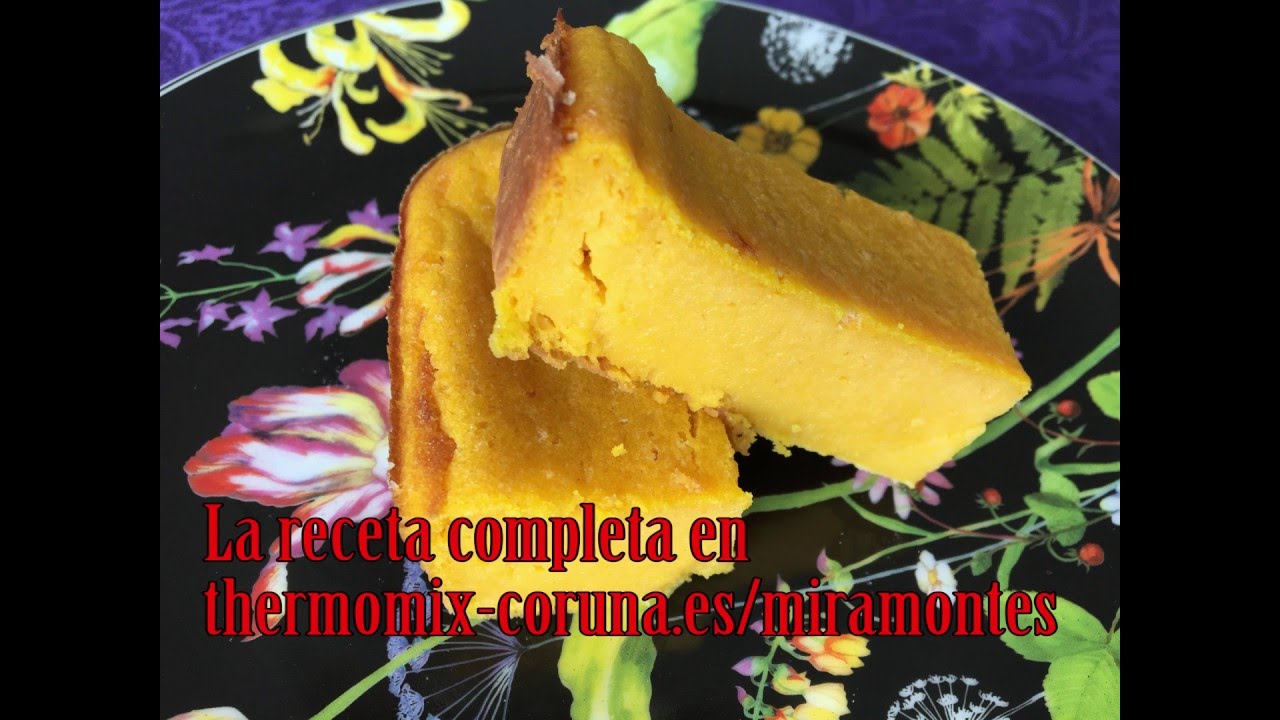 Pastel de mucha calabaza con Thermomix®