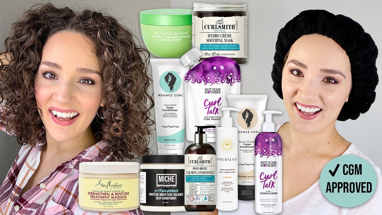 Best Deep Conditioners & Conditioners for Curls - Protein & Moisture