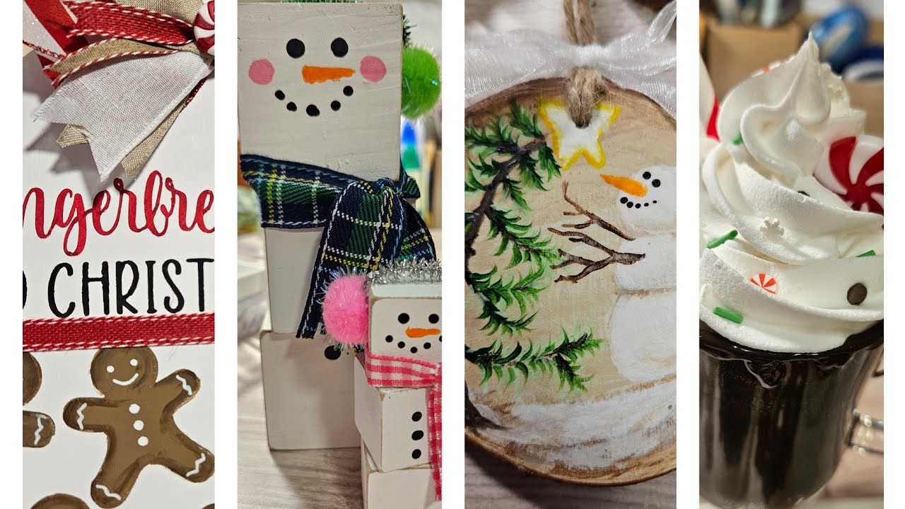 Craft Fair 2024 Part 1:What I Made For My Craft Fair: Christmas Craft Fair Ideas