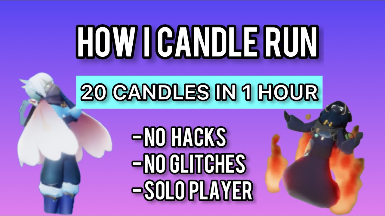 How I Get 20 Candles in 1 Hour | Candlerun Faster | No Hacks or Glitches | Solo Player | #skycotl