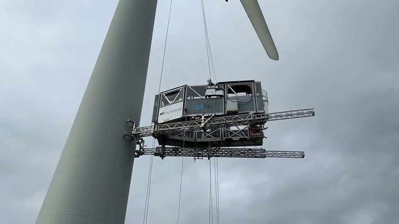 ScottishPower Renewables Whitelee Windfarm SQYFlex Blade Access Platform