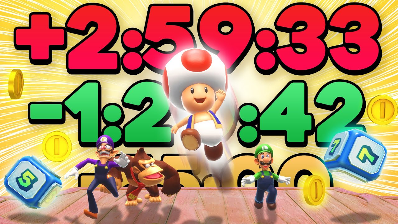 Como Conseguí El Récord Mundial Del Nuevo Mario Party