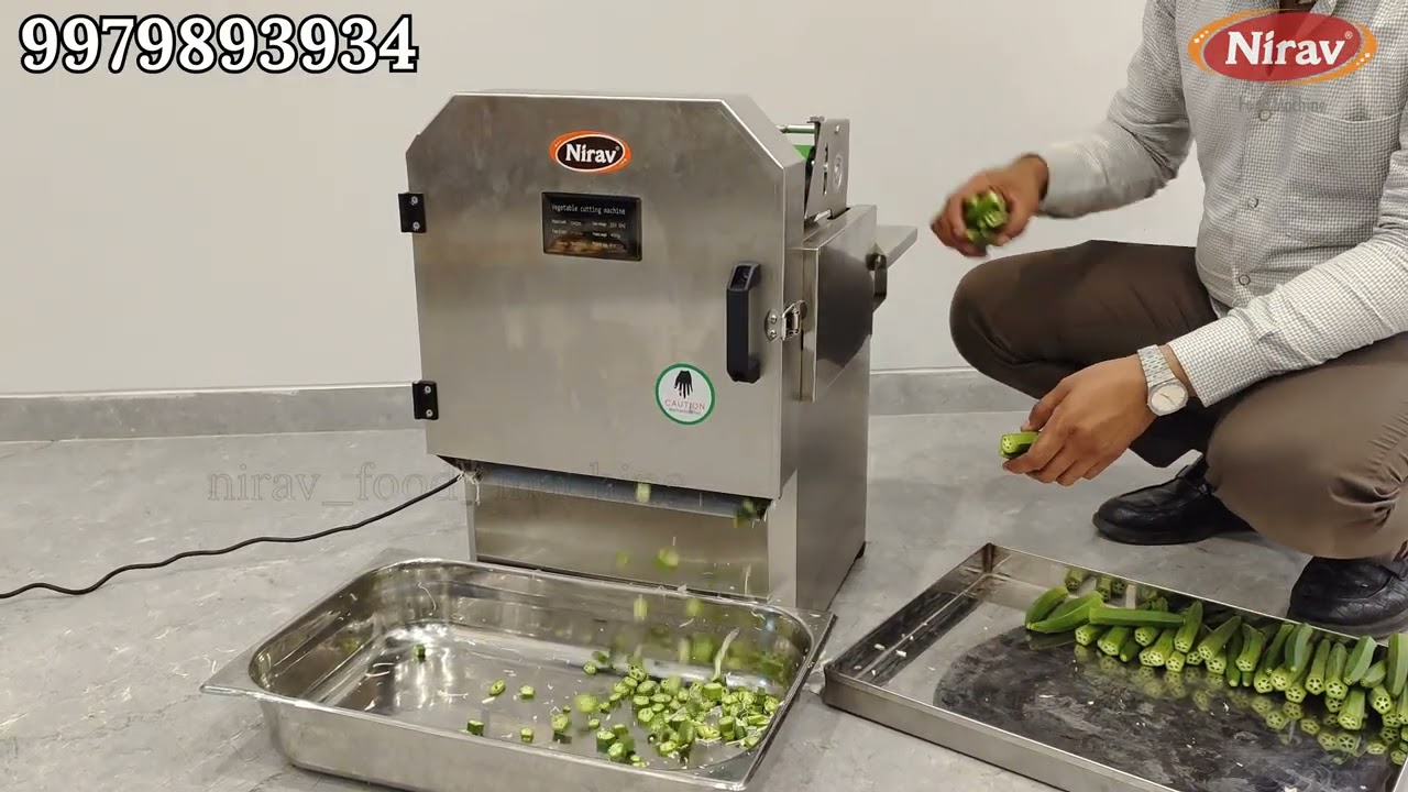 leafy vegetable cutter / vegetable cutting machine / leafy cutter machine / Nirav vegetable cutter
