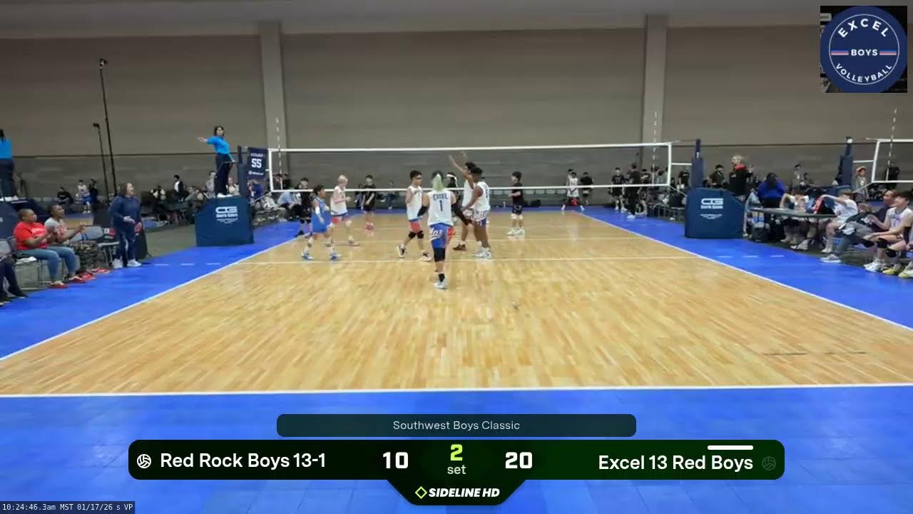 Excel 13 Red Boys vs. Red Rock Boys 13-1 (2026.01.17)