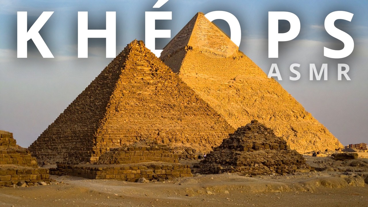 ASMR HISTOIRE - La pyramide de Khéops (merveilles du monde antique 1/7)