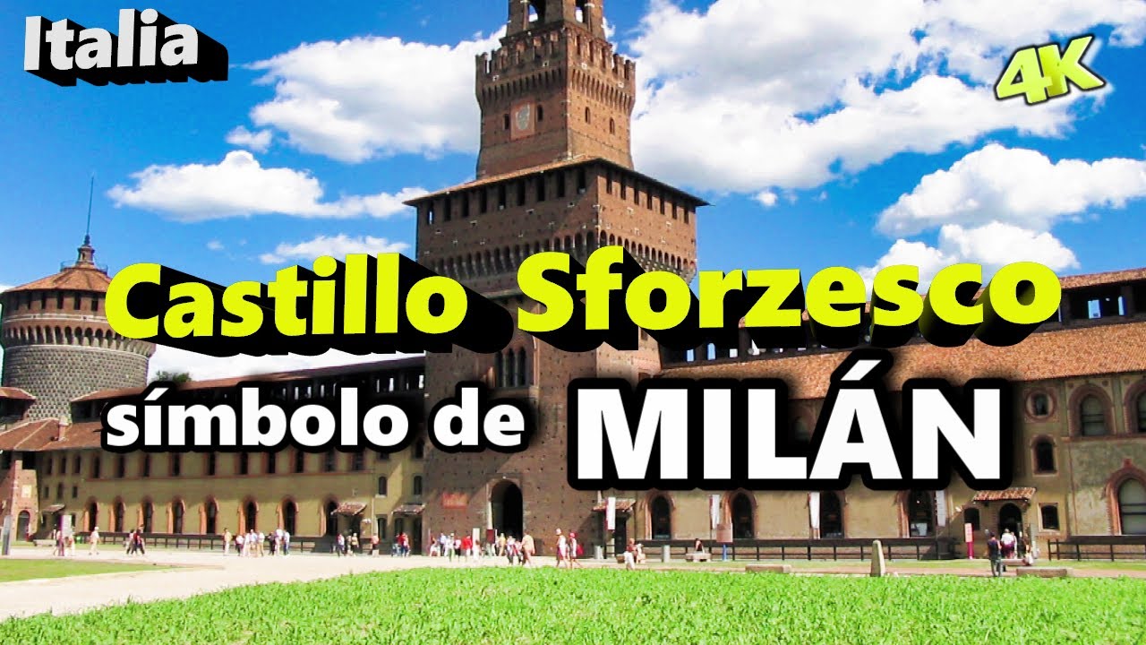 Milán: Castillo Sforzesco ✅️ antigua fortaleza ahora museo| Guía Italia