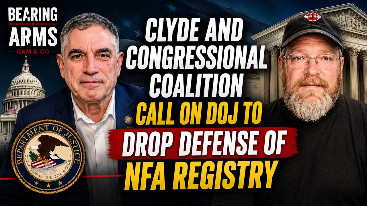 Clyde and Congressional Coalition Call on DOJ to Drop Defense of NFA Registry