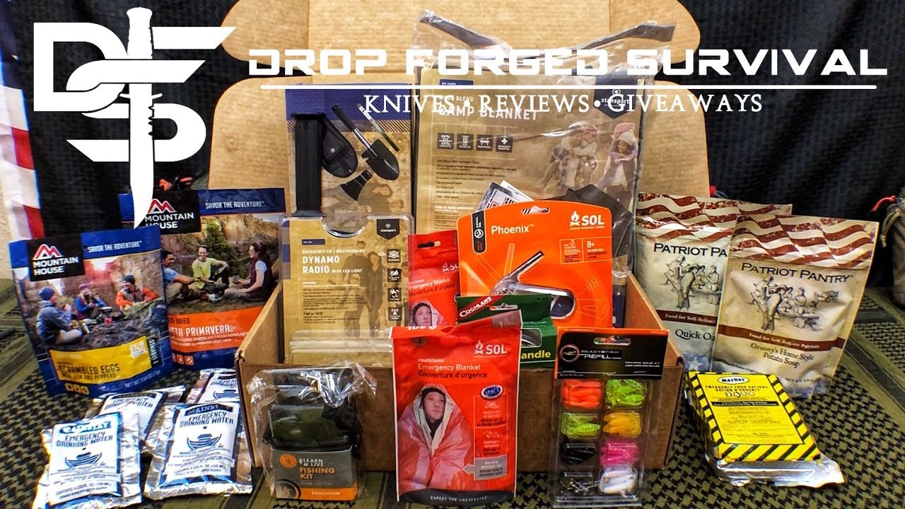 Survival Boxes - Gear Only, Alpha, & Bravo - Dec & Nov 2017