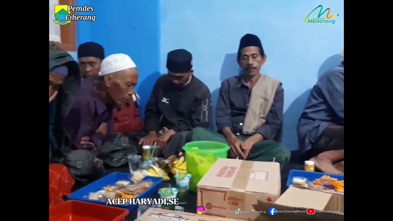 Giat Isro miraj Masjid Jami Rt. 002 Rw. 005 Desa Ciherang Kecamatan Pacet Kabupaten Cianjur