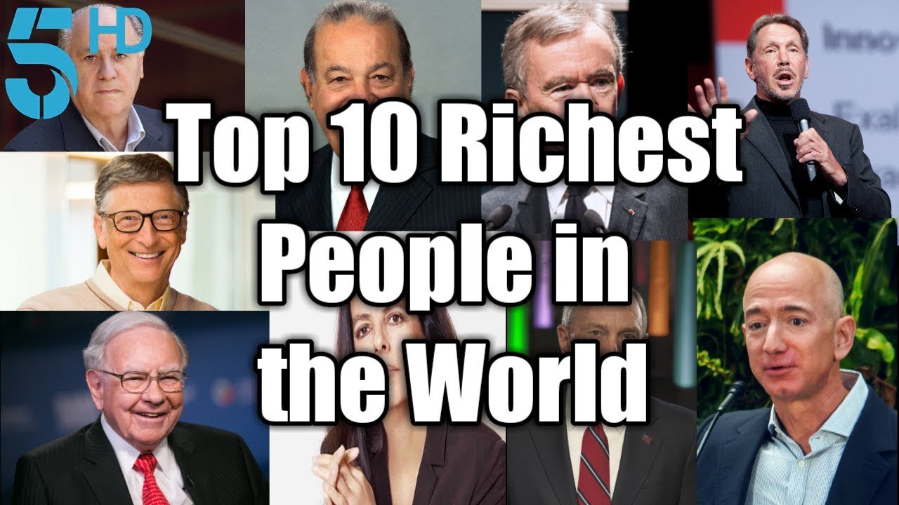 Top 10 Richest People in the World [5 News HD]