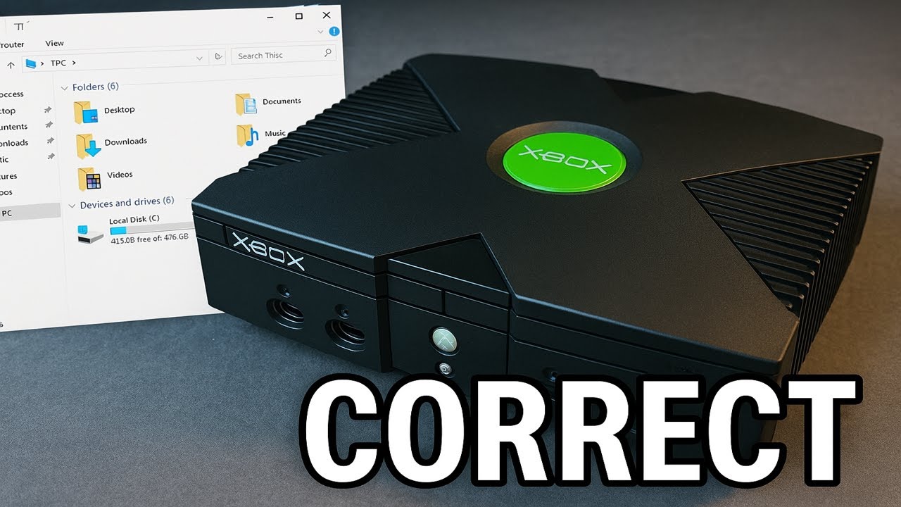 Correct OG Xbox File System Setup for XMBC4Gamers and Other Mod Xbox Dashboards #xbmc4gamers  #xbox