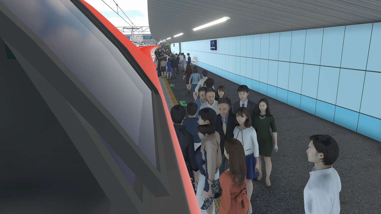 【TRAIN CREW】快適で窮屈なサービスをお客様にご提供する普通列車777【館浜電鉄】