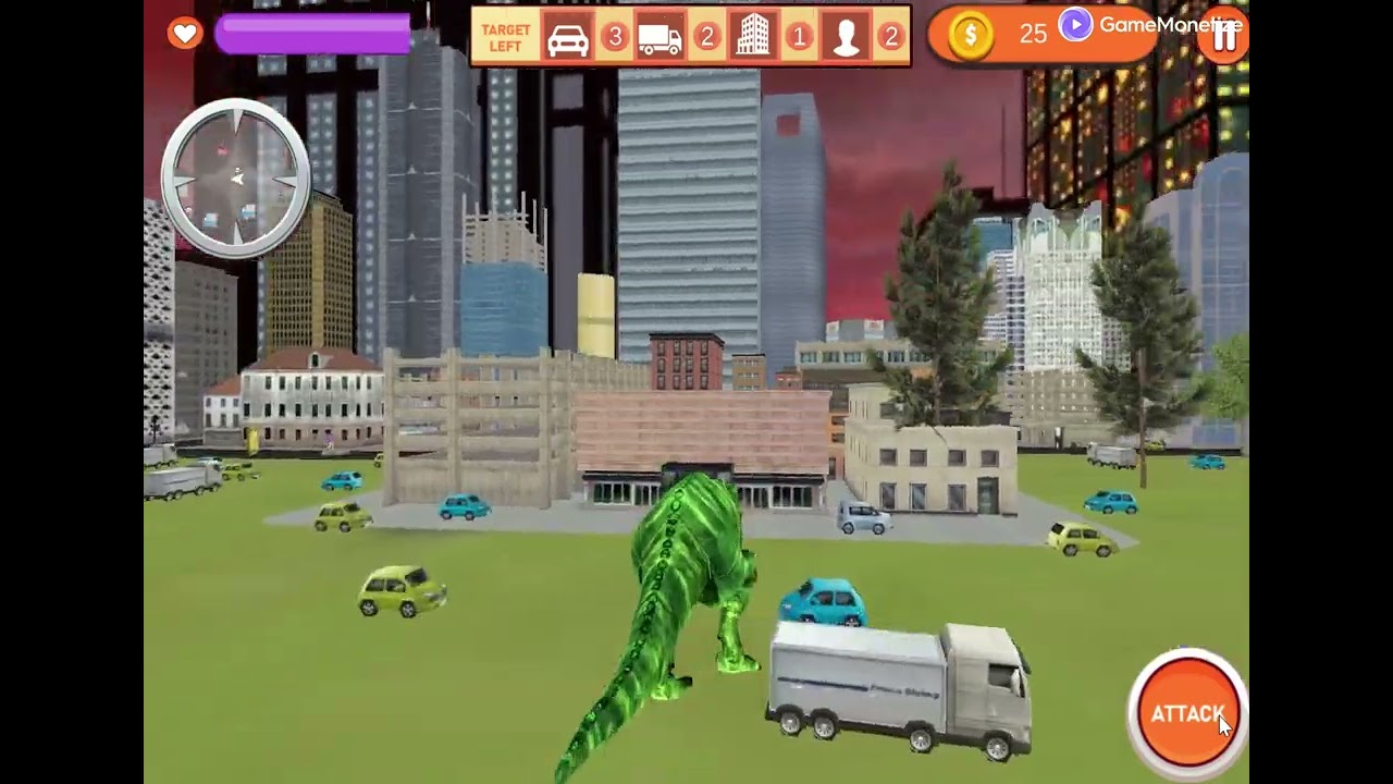 Monster Rampage City  Walkthrough