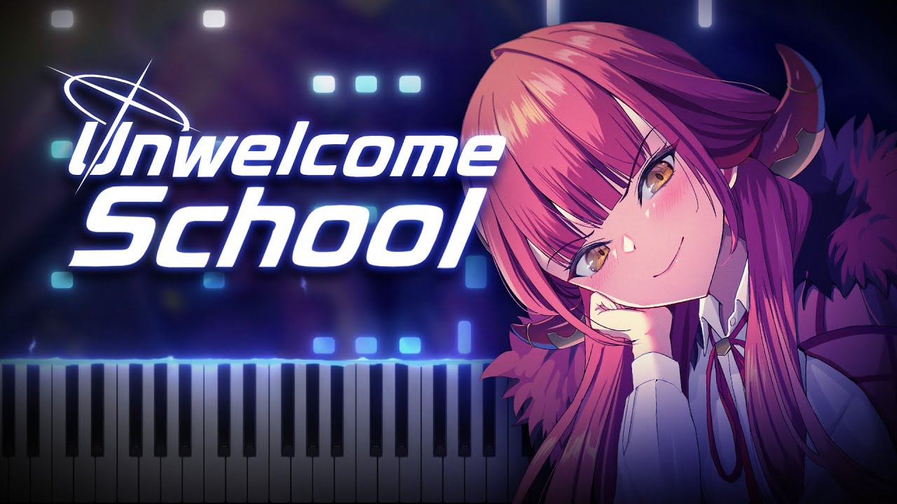 Unwelcome School - Blue Archive | Piano Tutorial