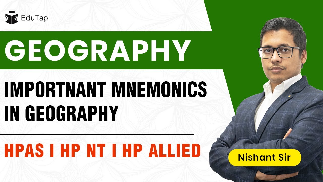 Strategy, Guidance & Syllabus Geography HPAS | Importnant Mnemonics | MCQs on Geography HPAS