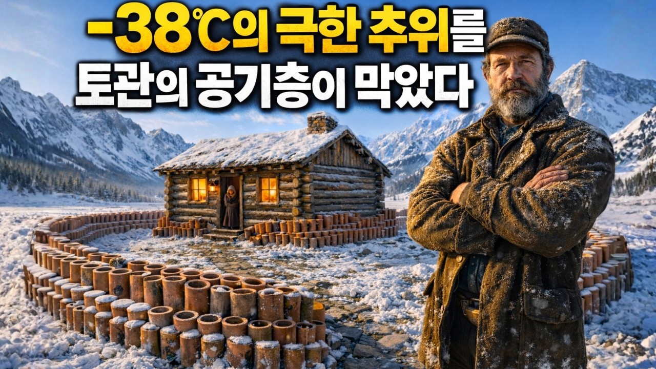 −38℃의 극한 추위를 막은 토관의 공기층