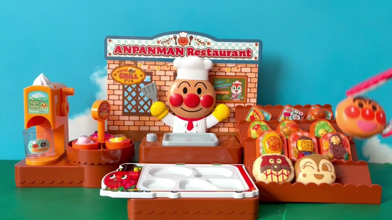 【おままごと】いらっしゃいませ！コンビニでアンパンマンとおかいものをしよう！なにをかおうかな？