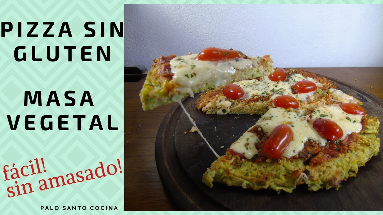 MASA DE PIZZA SIN HARINA de trigo