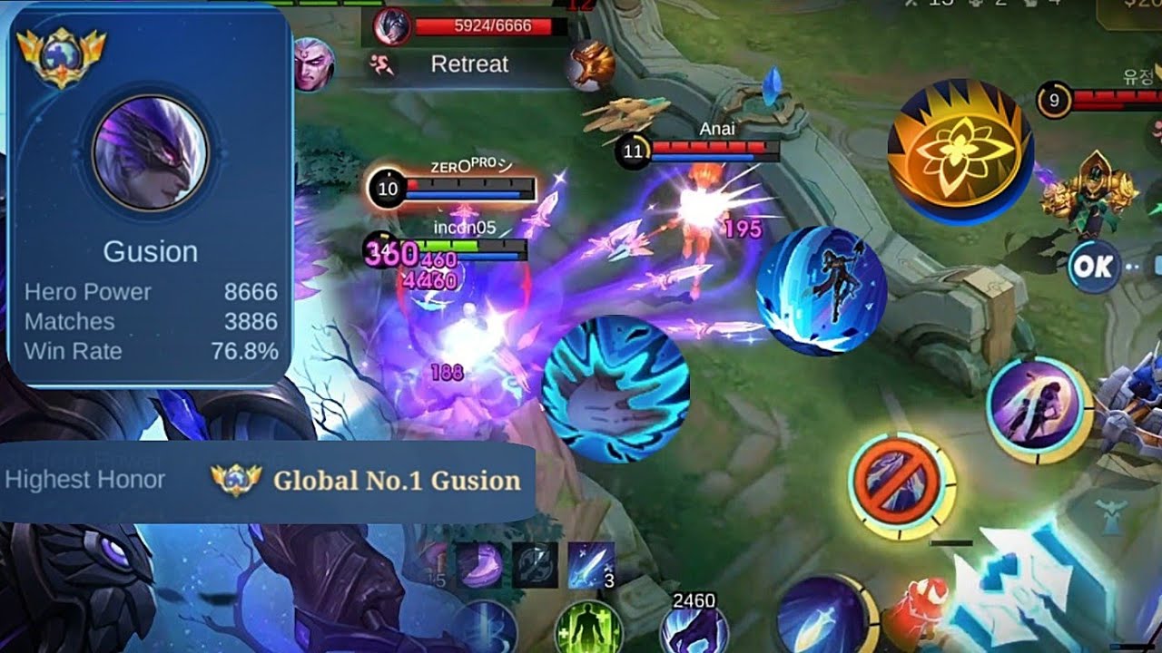 How to use daggers effectively with Gusion(only 15% can like this)