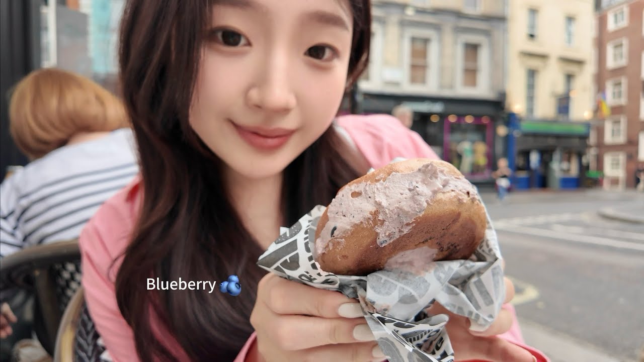 伦敦Vlog:) Bagel Girl 的高能量日常💓Gym & Korean dish 🇰🇷 Covent garden 购物🛍️ Bakery daily