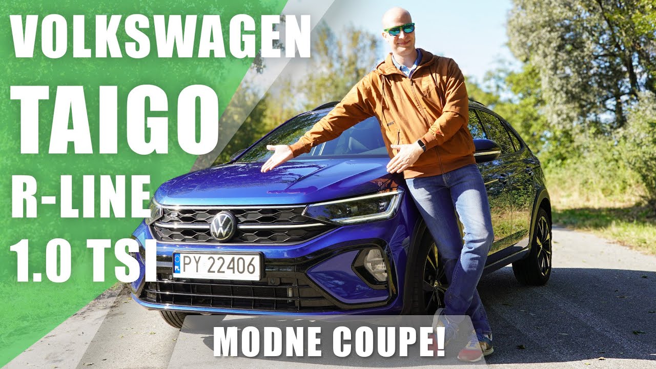 Volkswagen Taigo R-line 1.0 TSI 110 KM DSG 2023. Modne Coupe!
