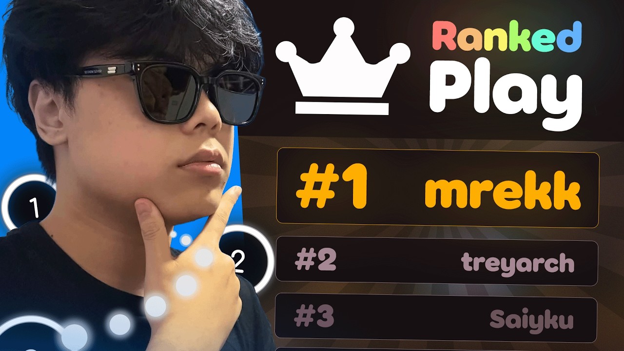 Игрок №1 в osu! пробует свои силы в рейтинговых играх...