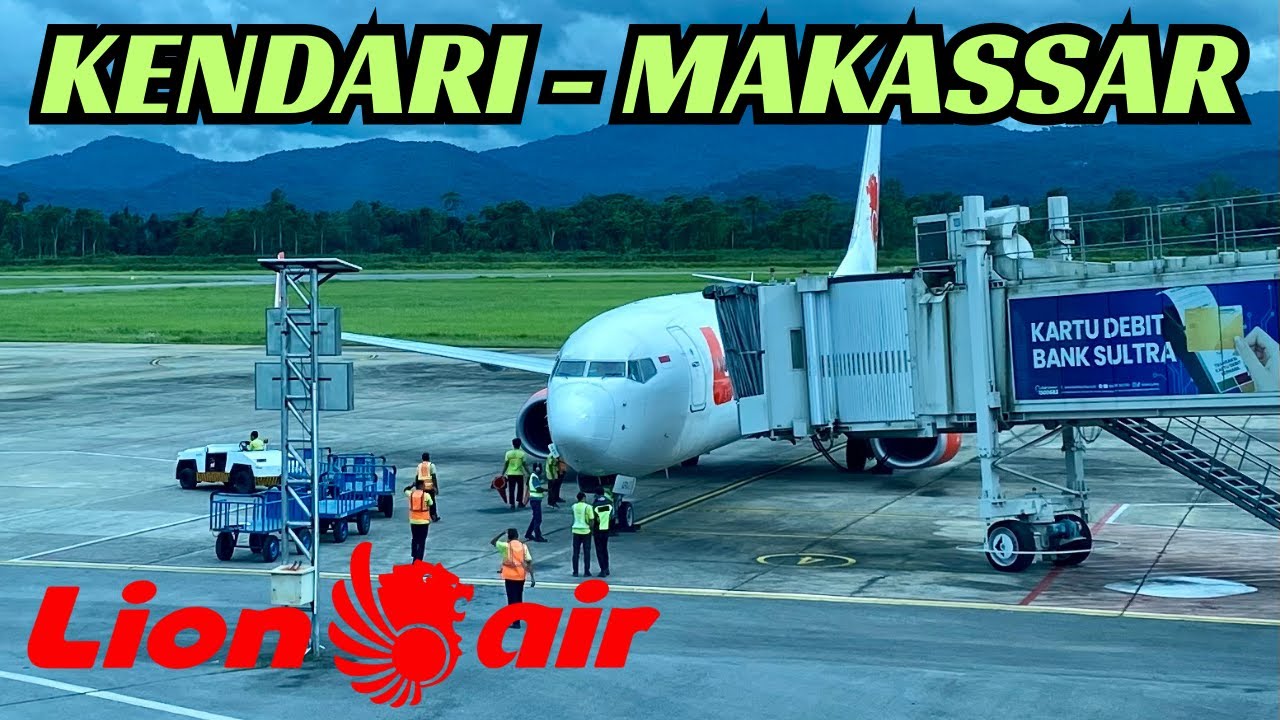Terbang Dengan Lion Air Kendari - Makassar JT-997