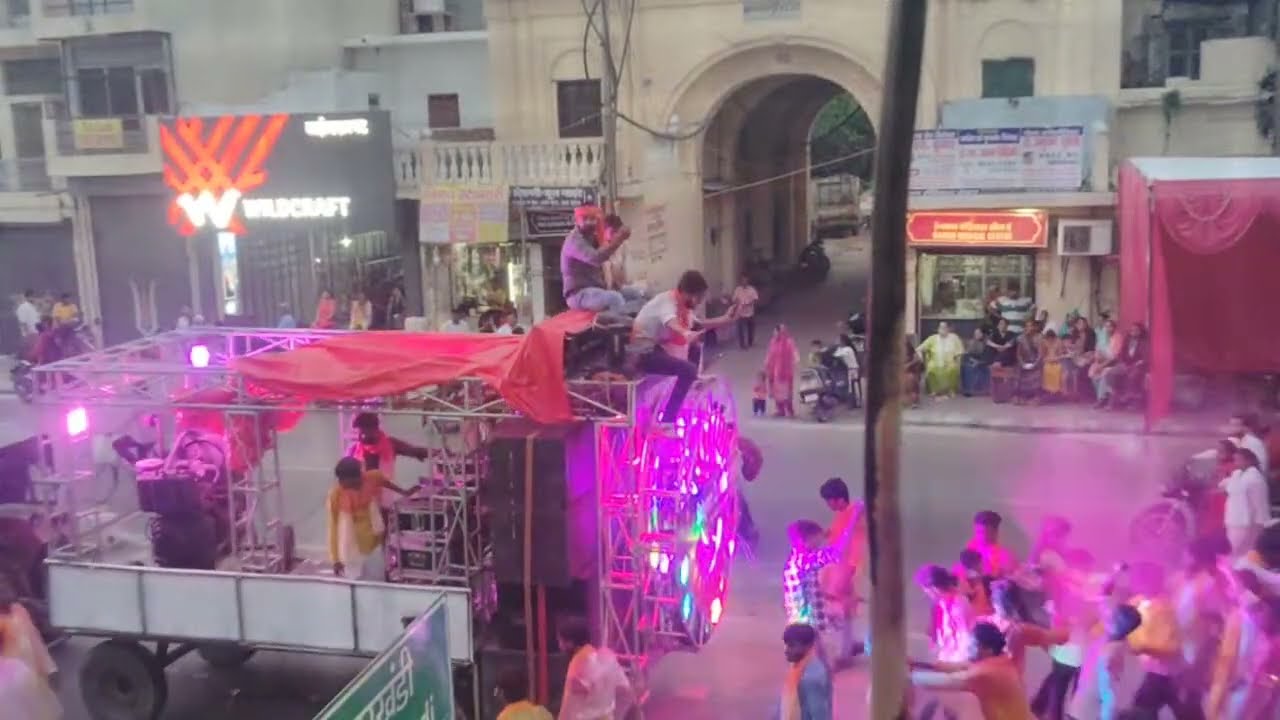 Ayodhya (faizabad) Durga Puja Mahotsav /2024/ Mata Ka Visarjan Yatra