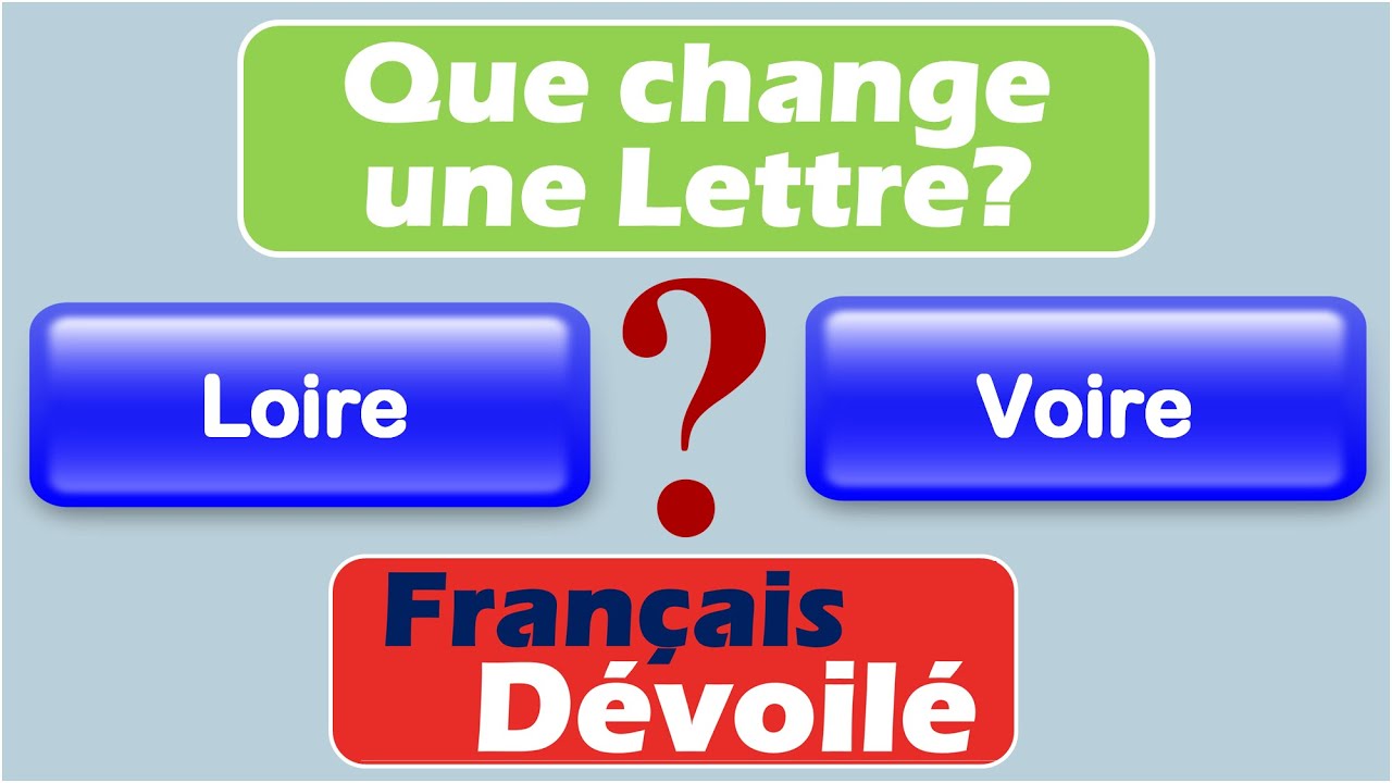 Loire et Voire (Une Lettre)