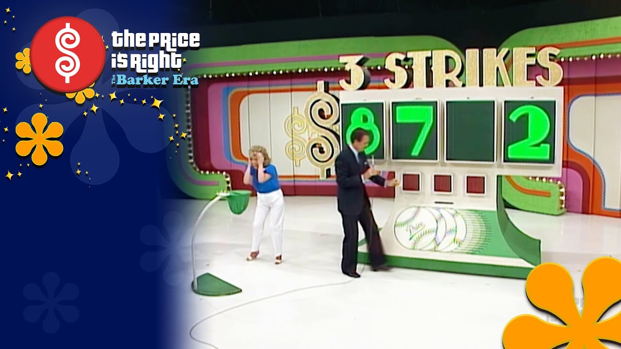 Contestant Makes TPIR History When She Plays a PERFECT GAME of 3 STRIKES! - The Price Is Right 1984