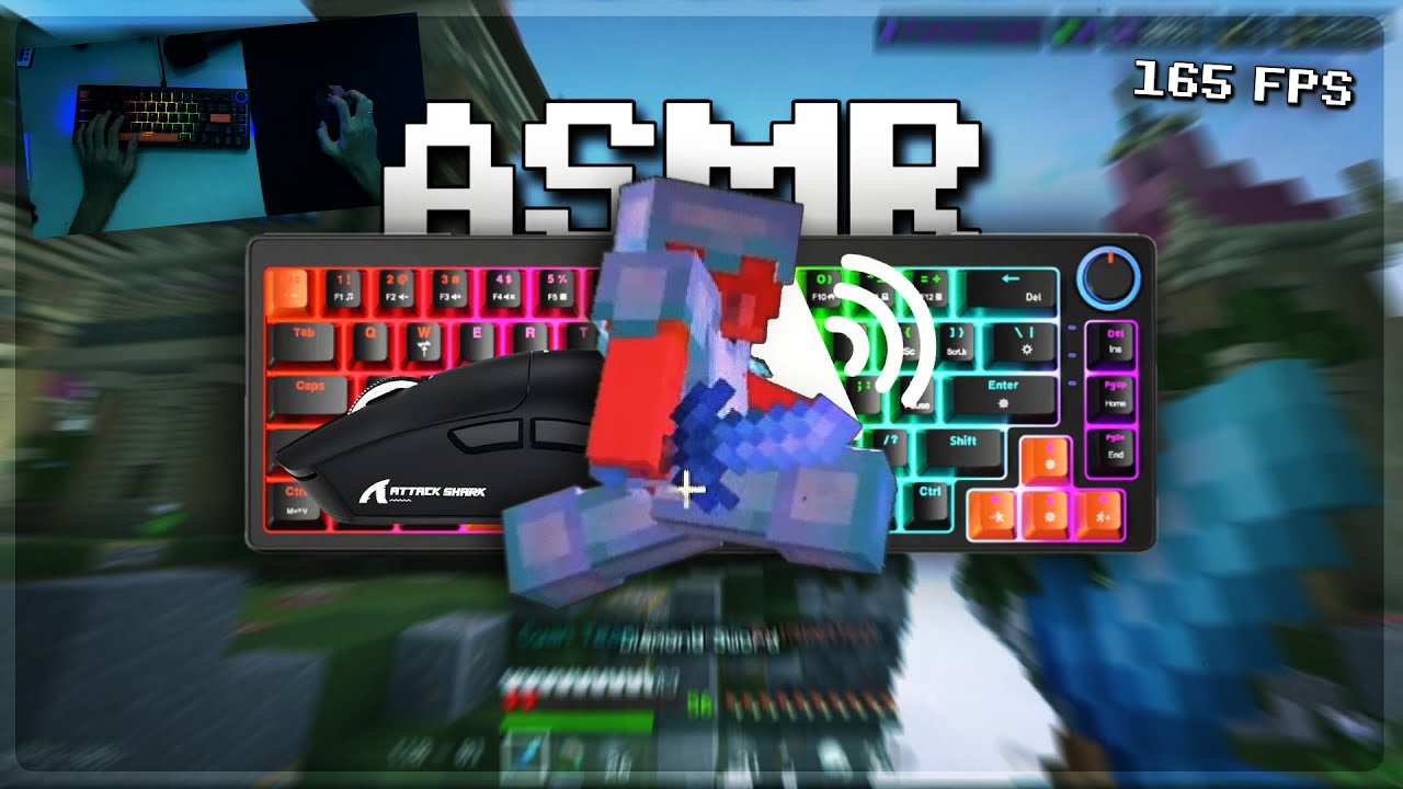 Minecraft Hive Skywars ASMR HANDCAM
