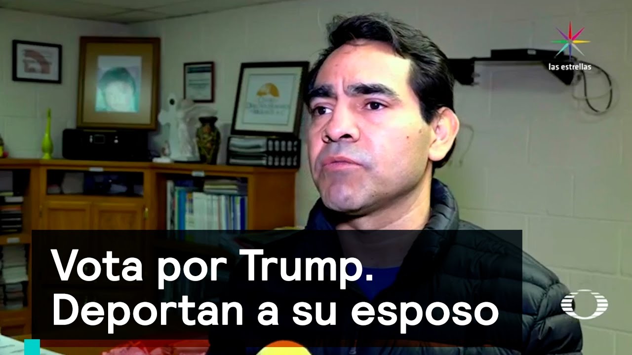 Mujer votó por Trump. Deportan a su esposo - Denise Maerker 10 en punto -