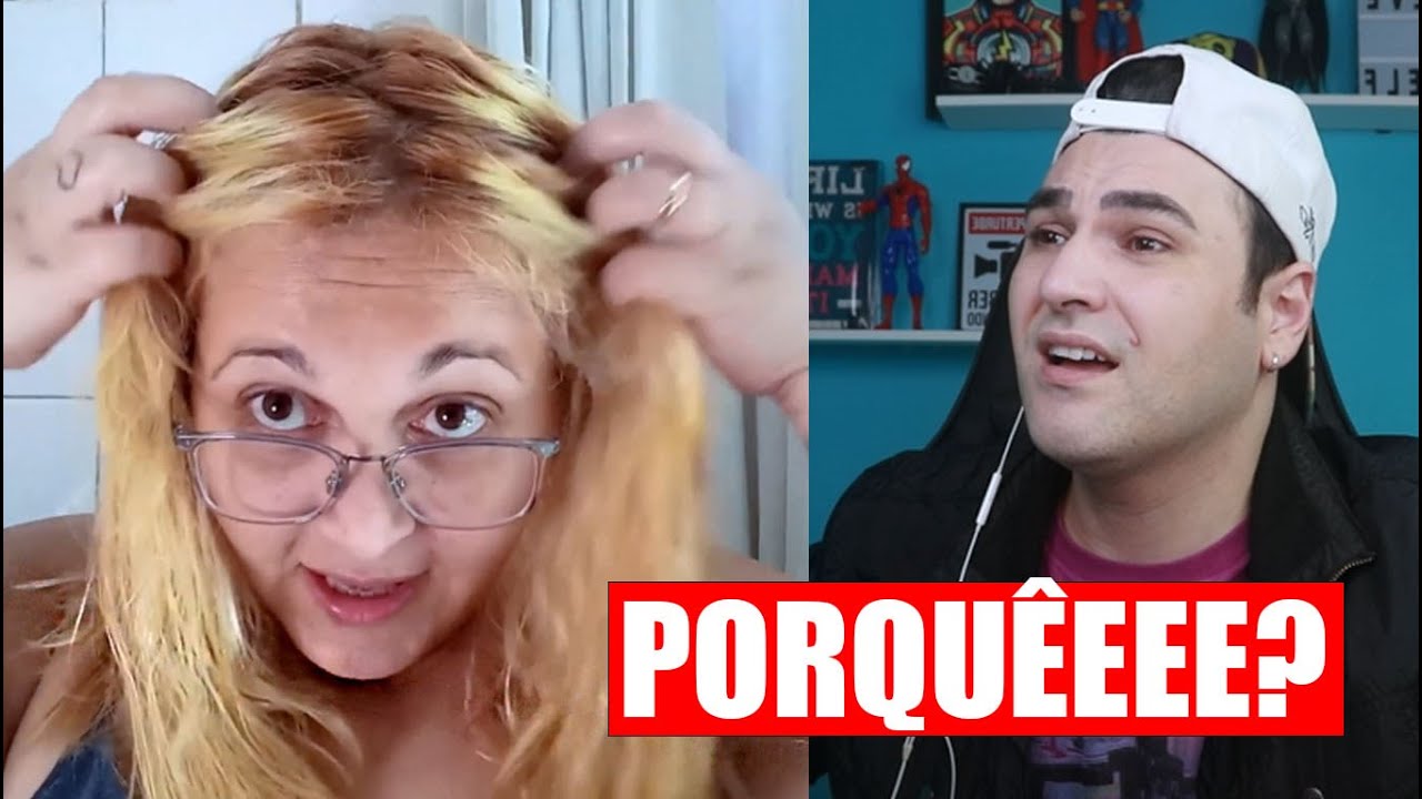REAGINDO A DESCOLORAÇÃO GLOBAL | SERÁ QUE MANCHOU? SERÁ QUE ELA GOSTOU? SÓ ASSISTINDO PRA SABER