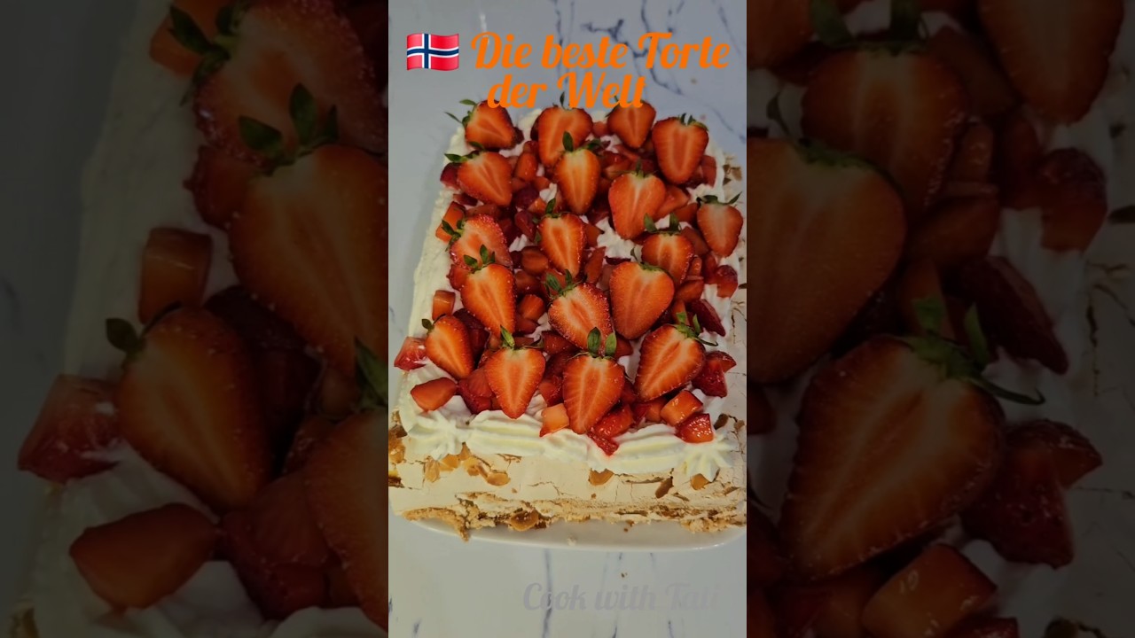 🇳🇴 Die beste Torte der Welt (Norwegische  Torte). Самый лучший в мире торт.  Норвежский торт.