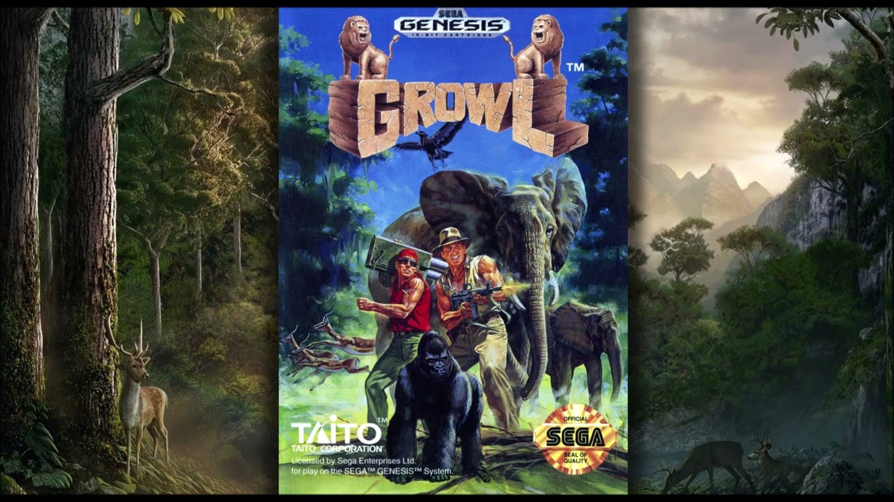 Growl -03- Rune & Ark (SEGA GEN/MD) - OST