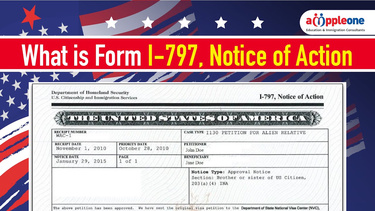 What is Form I-797? USCIS Notice of Action
