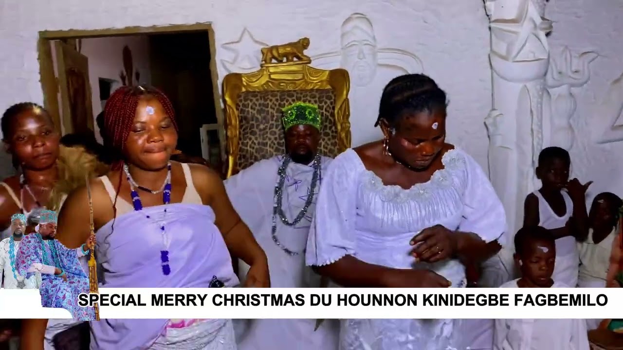 Rituel Vodoun Thron au Bénin – Célébration du 25 Décembre (Vidéo intégrale) 