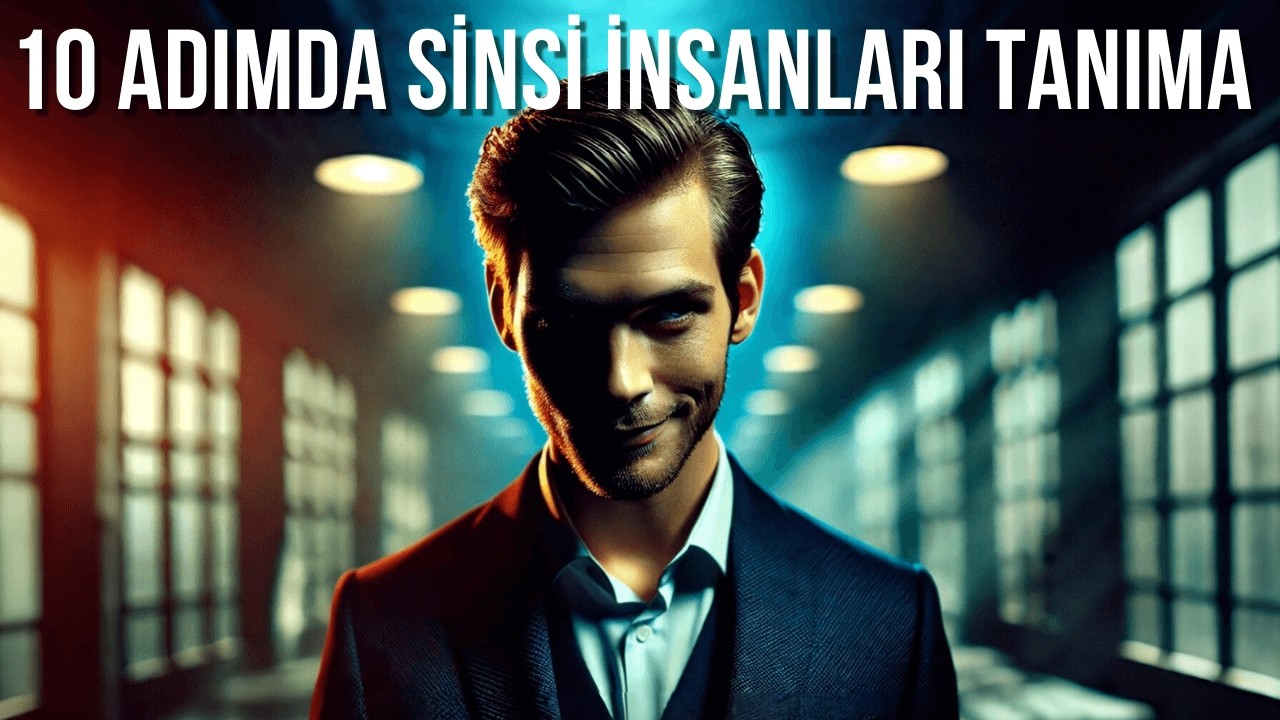 10 ADIMDA SİNSİ İNSANLARI TANIMA