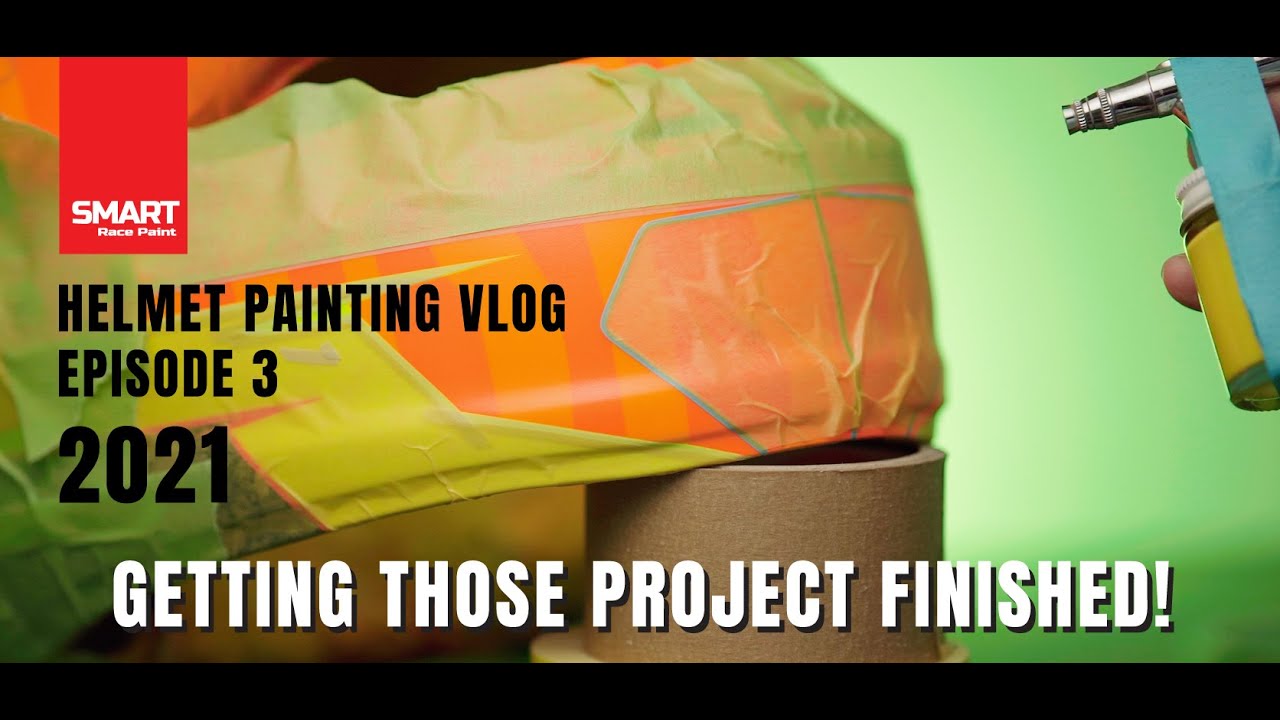 Helmet Painting Vlog - Episode 3 - 2021