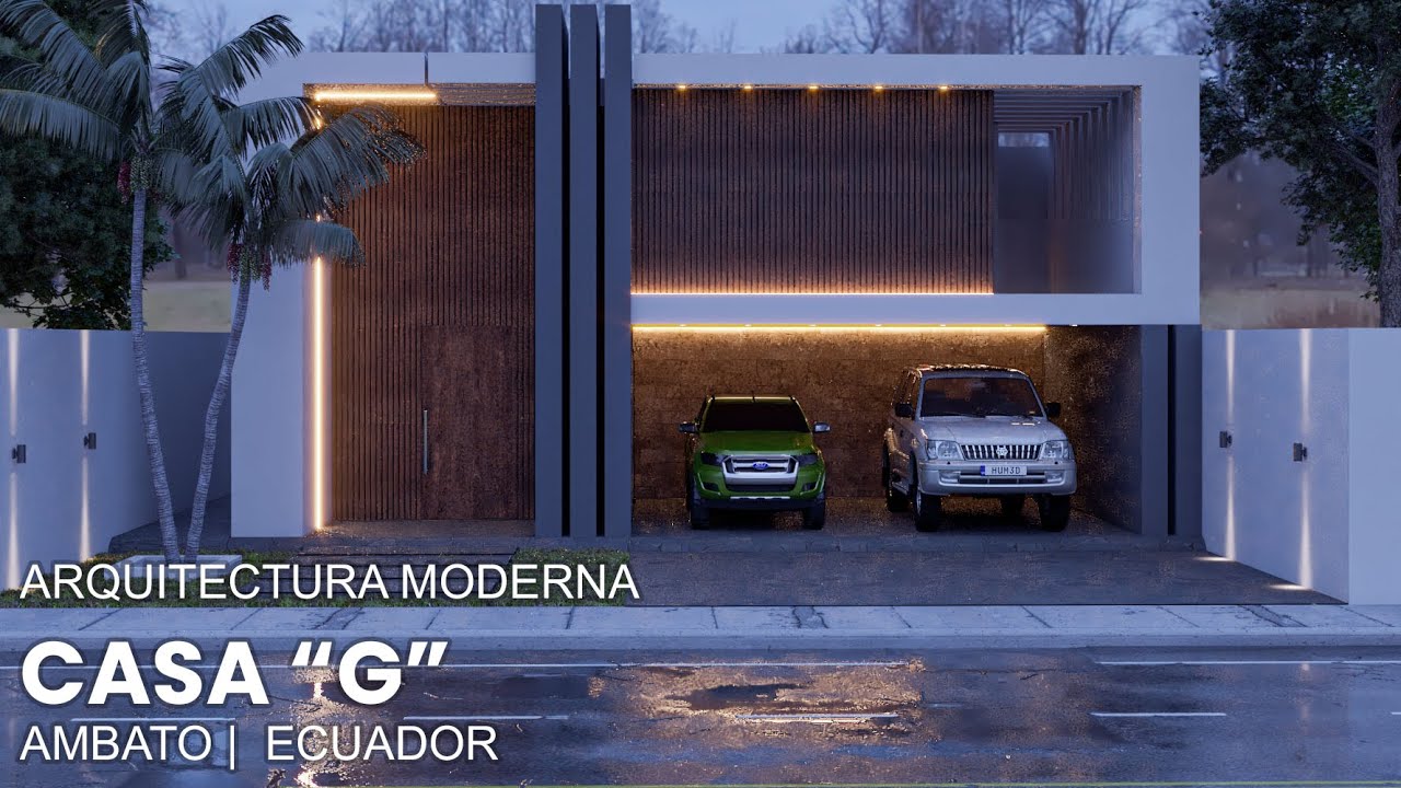CASA G | ARQUITECTURA MODERNA | AMBATO ECUADOR