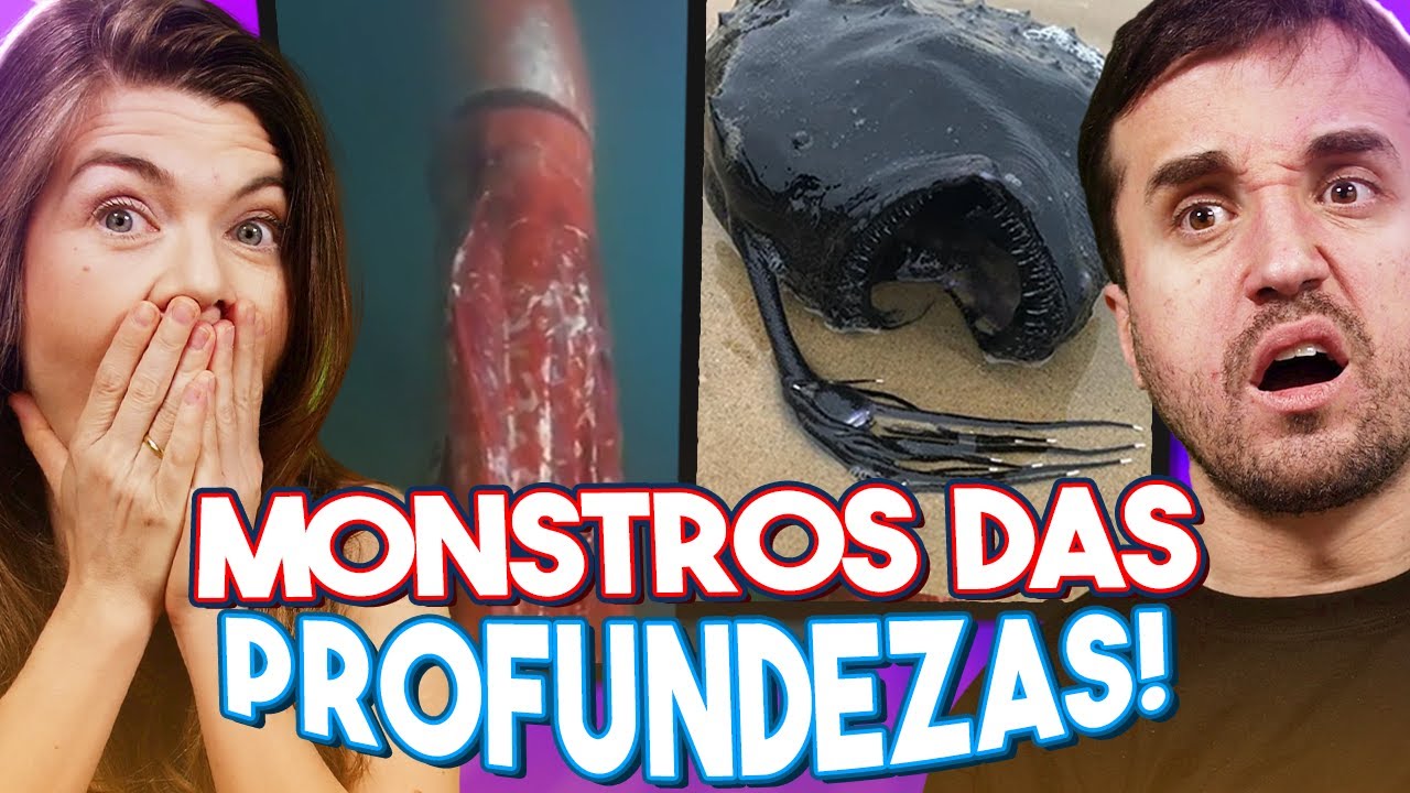 OS MONSTROS DAS PROFUNDEZAS DO OCEANO (e outros vídeos caóticos)