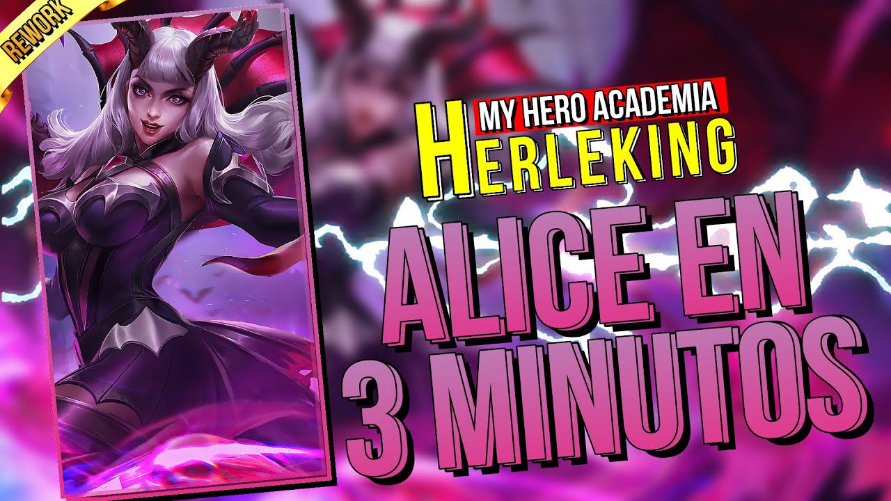 ALICE EN 3 MINUTOS DESPUES DEL REWORK 🔥, Como usar a Alice, Alice guia, Alice equipamiento - MLBB