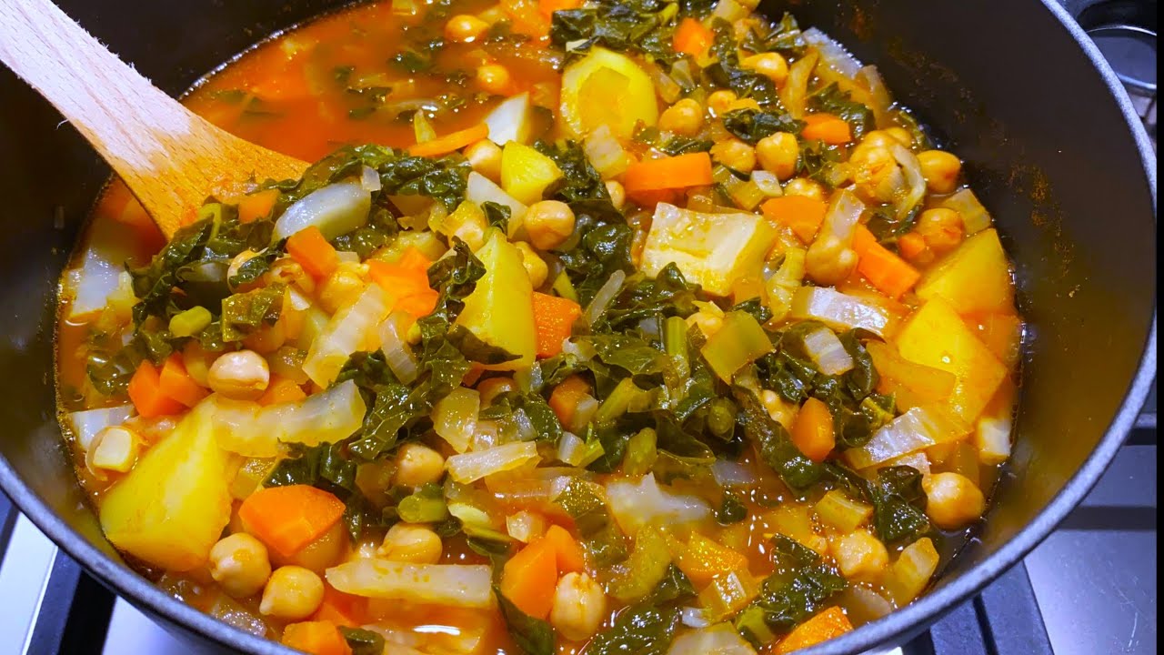 Рецепт тушеного нута по-бабушкински. Здоровая и вкусная еда