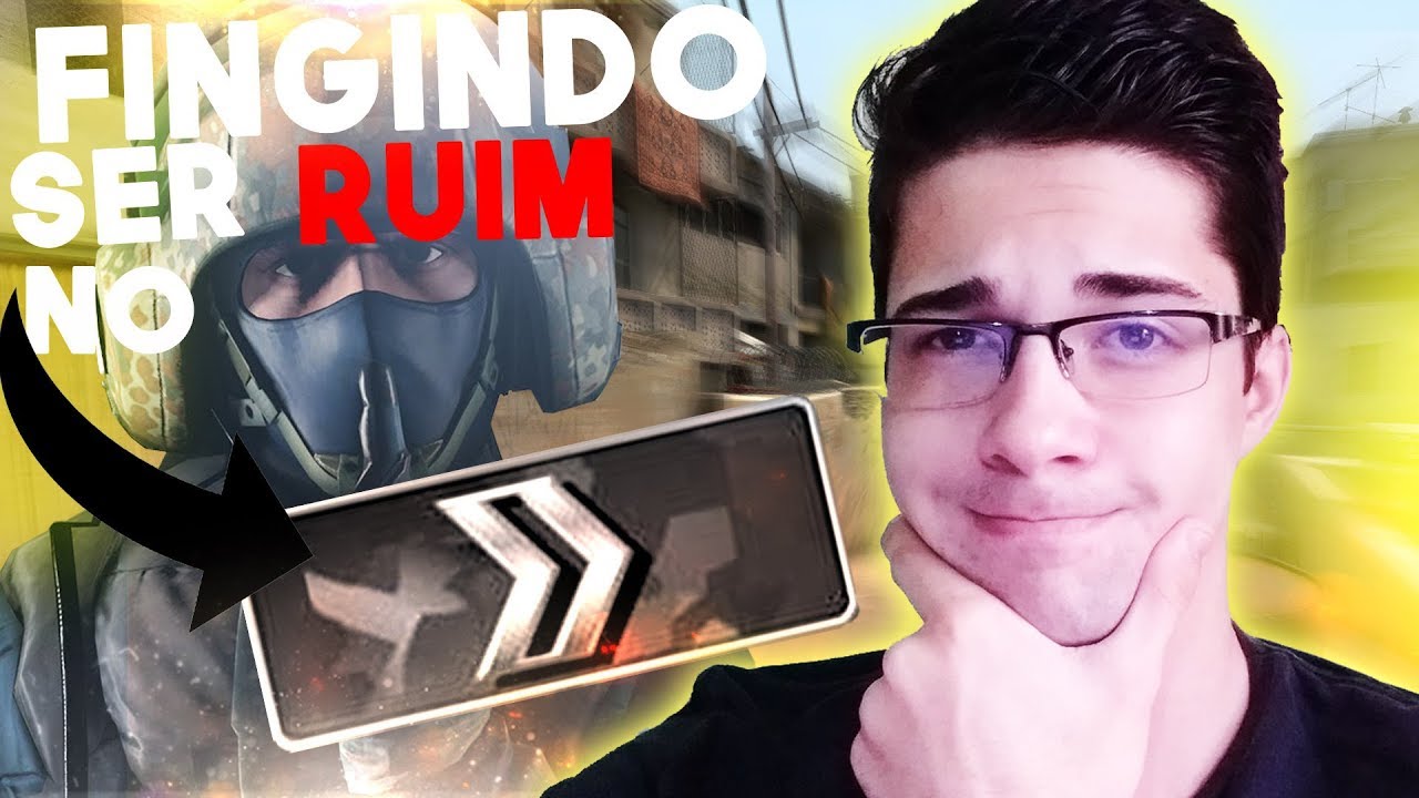 FINGINDO ser RUIM no PRATA - S&oacute; dei HEADSHOT, me OFENDERAM!