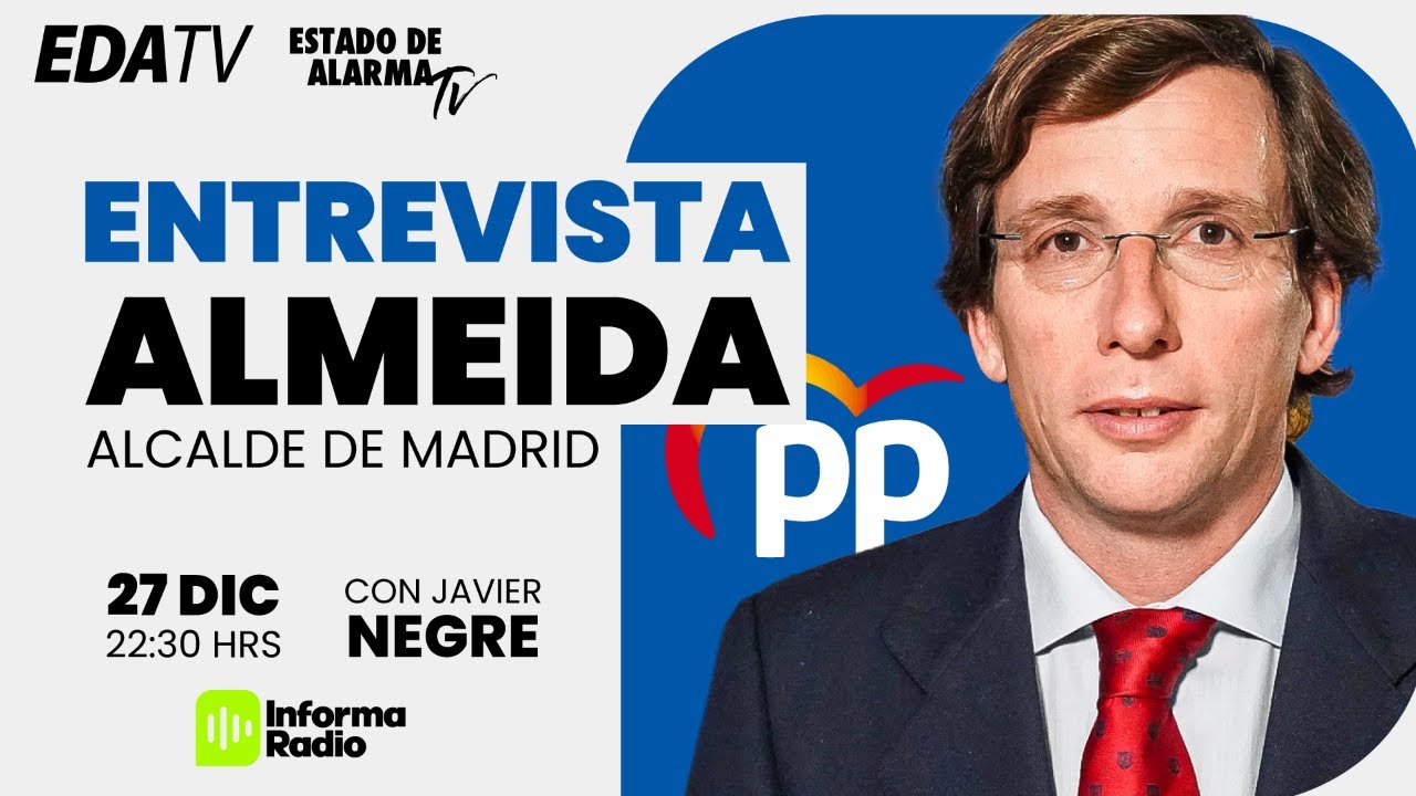 Entrevista en exclusiva al Alcalde de Madrid, Jos&eacute; Luis Mart&iacute;nez-Almeida