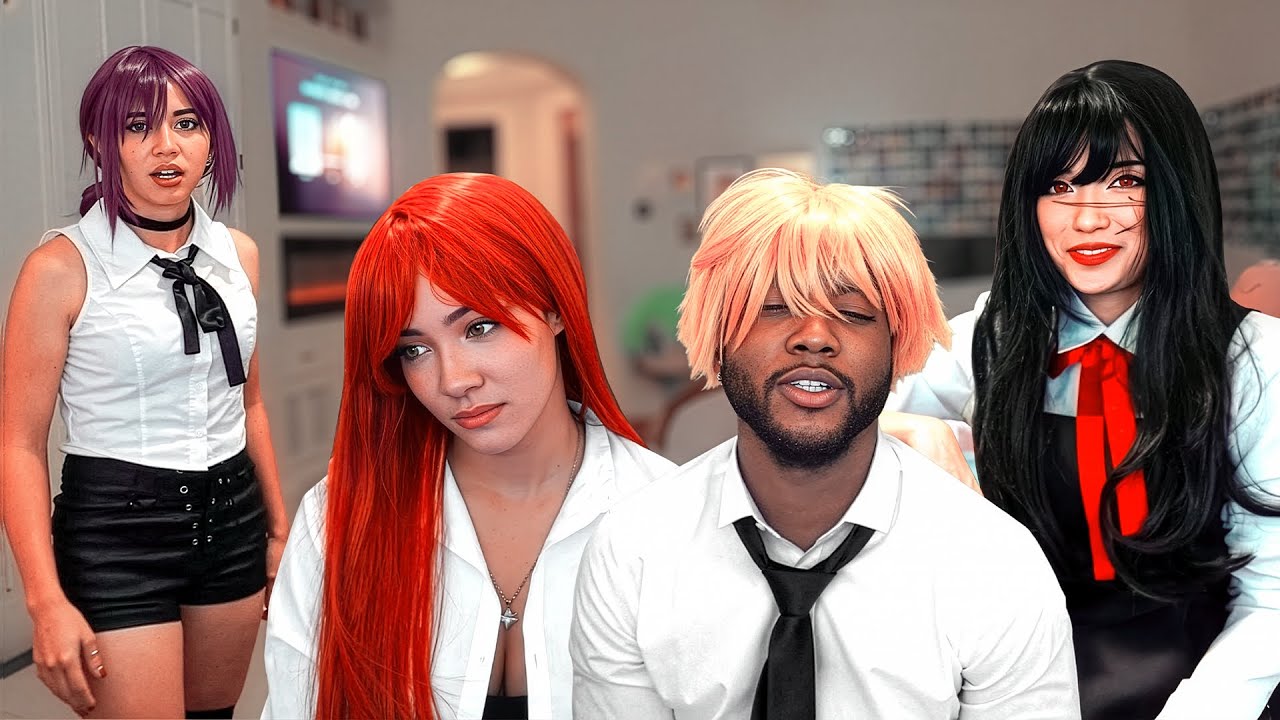 THEY FORCED ME TO COSPLAY... (ft. Emiru, Cinna & Maya)