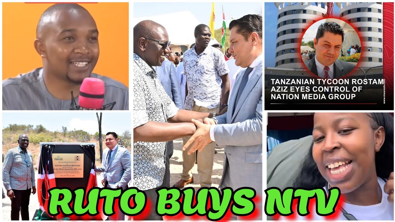 Жители Кении в шоке от того, что Руто купил телеканалы NTV и NMG через своего доверенного лица Ро...